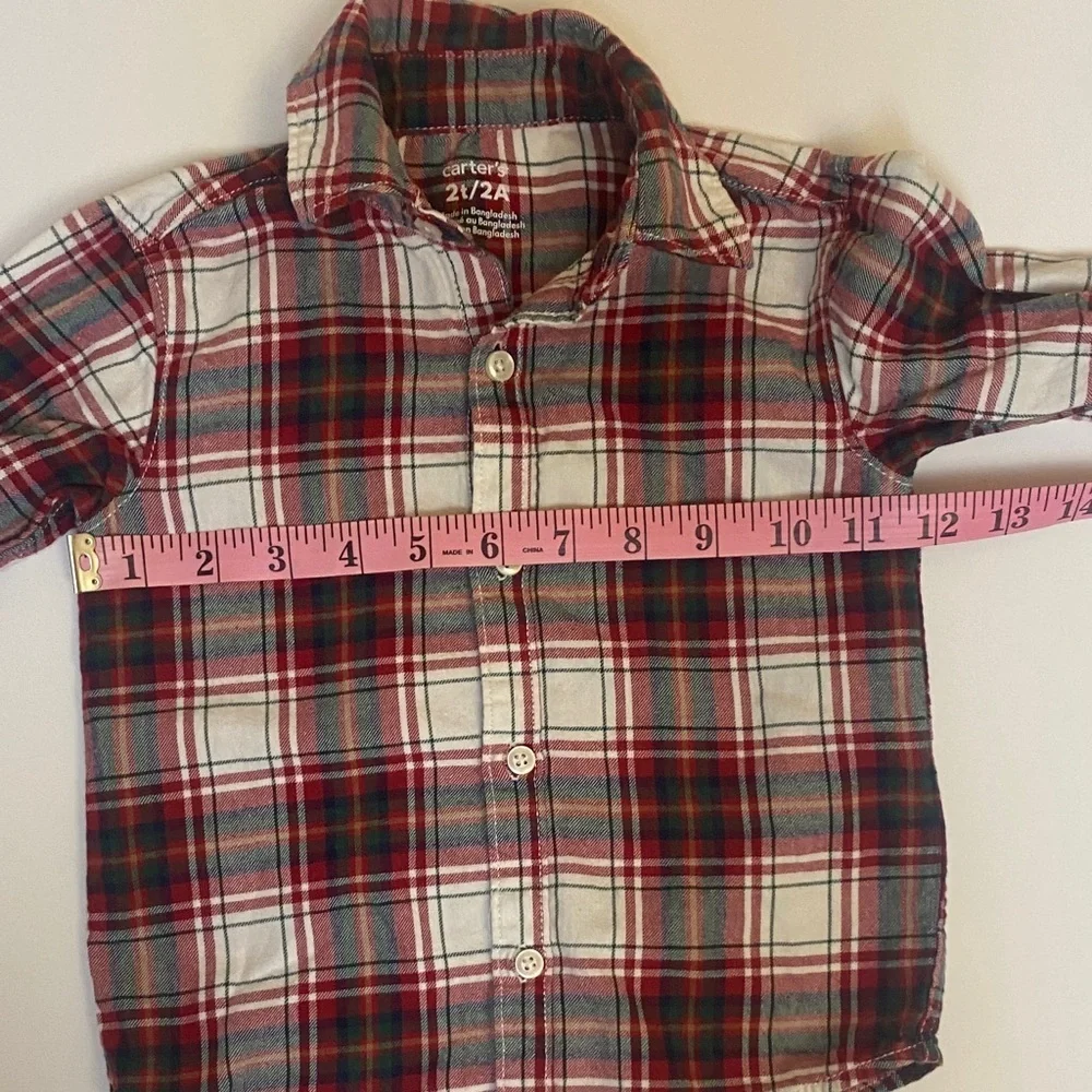 Carter's Kids Plaid Button-Down Shirt